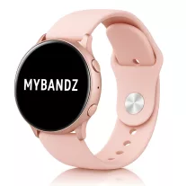 MYBANDZ Szilikon óraszíj gömb csattal /púder/ 20mm