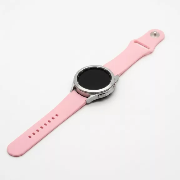MYBANDZ Szilikon óraszíj gömb csattal /púder/ 20mm
