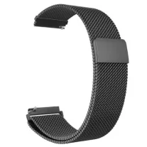 MYBANDZ Milánói mágneses fém óraszíj - fekete/18mm