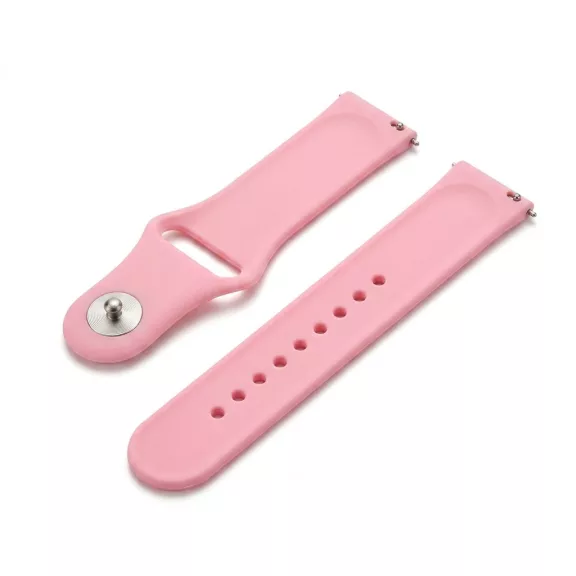 MYBANDZ Szilikon óraszíj gömb csattal /pink// 20mm