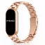 Xiaomi Smart Band 8/9/10-Klasszikus fém óraszíj/rosegold