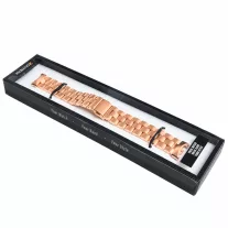 Xiaomi Smart Band 8/9/10-Klasszikus fém óraszíj/rosegold