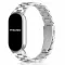 Xiaomi Smart Band 8/9/10-Klasszikus fém óraszíj/ezüst