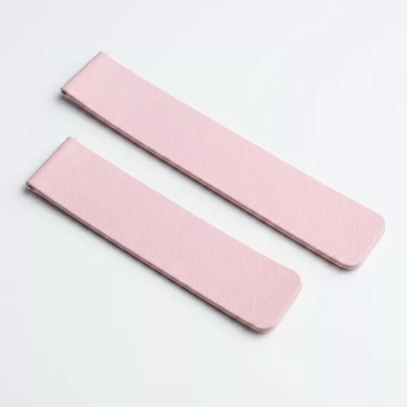 MYBANDZ Litchi mágneses szilikon óraszíj /púder/ 18mm