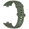 Mybandz szilikon óraszíj-zöld (Xiaomi Smart Band 8/9/10 Pro/Xiaomi Redmi Watch 4-5-6)