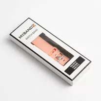 MYBANDZ Szilikon óraszíj fém csattal /púder/ / 20mm