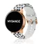 MYBANDZ Mintás szilikon óraszíj rosegold csattal (tappancsos)/ 20mm