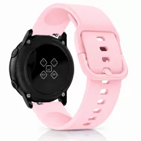   MYBANDZ Szilikon óraszíj fém csattal /baba-rózsaszín/ 20mm