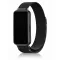 MYBANDZ Huawei Band 8/9/10 Milánói mágneses fém óraszíj/fekete
