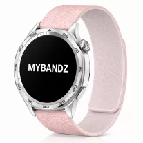   MYBANDZ Litchi mágneses szilikon óraszíj /púder-bézs/ / 20mm