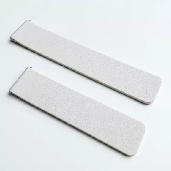 MYBANDZ Litchi mágneses szilikon óraszíj /bézs/ 20mm