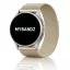 MYBANDZ Milánói mágneses fém óraszíj - pezsgőarany/ 20mm