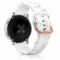   MYBANDZ Mintás szilikon óraszíj fém csattal /márvány/ 20 mm