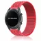 MYBANDZ Tépőzáras rugalmas szövet óraszíj /piros/ 20mm