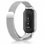 Xiaomi Smart Band 8/9/10 - Milánói mágneses fém óraszíj - ezüst