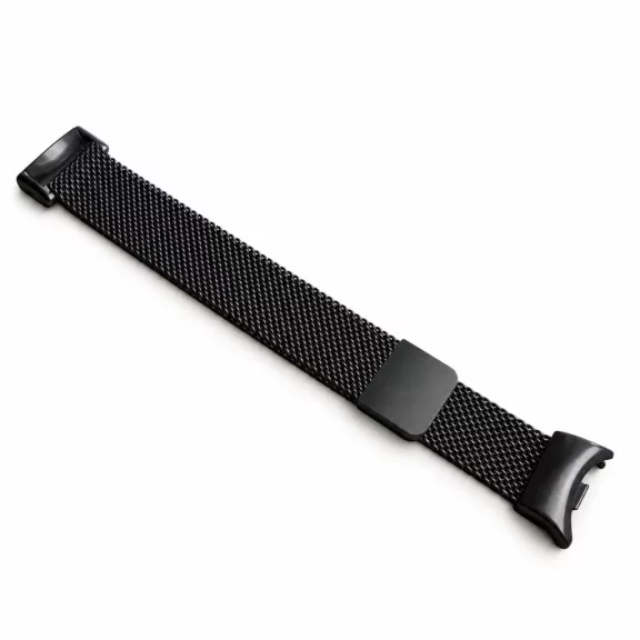 Xiaomi Smart Band 8/9/10 - Milánói mágneses fém óraszíj - fekete