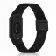 Xiaomi Smart Band 8/9/10 - Csatos milánói fém óraszíj - fekete