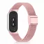 Xiaomi Smart Band 8/9/10 - Csatos milánói fém óraszíj - pink-arany