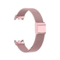   Xiaomi Smart Band 8/9/10 - Csatos milánói fém óraszíj - pink-arany