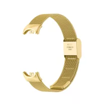   Xiaomi Smart Band 8/9/10 - Csatos milánói fém óraszíj - arany