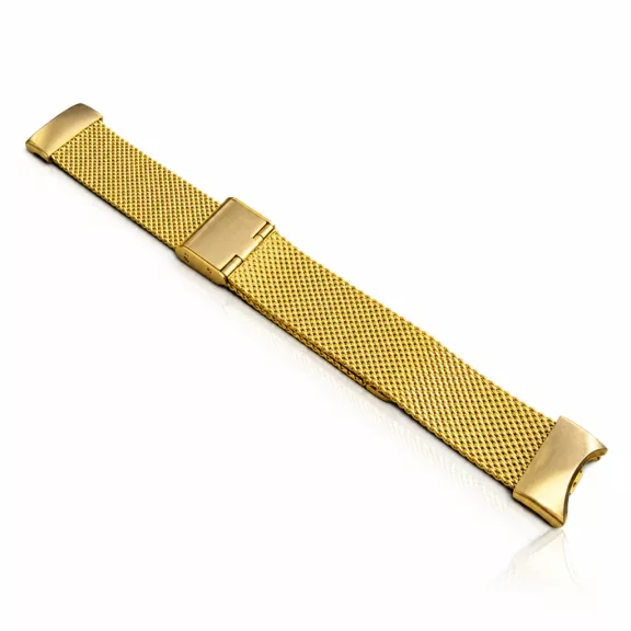 Xiaomi Smart Band 8/9/10 - Csatos milánói fém óraszíj - arany
