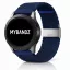 MYBANDZ Állítható fonott szövet óraszíj /kék/ 20mm
