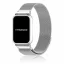 Mybandz Milánói mágneses fém óraszíj-ezüst(Xiaomi Smart Band 8/9/10 Pro/Xiaomi Redmi Watch 4-5-6)