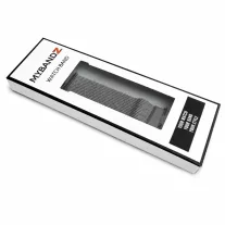   Mybandz Milánói mágneses fém óraszíj-ezüst(Xiaomi Smart Band 8/9/10 Pro/Xiaomi Redmi Watch 4-5-6)