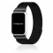 Mybandz Milánói mágneses fém óraszíj-fekete(Xiaomi Smart Band 8/9/10 Pro/Xiaomi Redmi Watch 4-5-6)