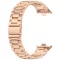 Mybandz Klasszikus fém óraszíj-rosegold(Xiaomi Smart Band 8/9/10 Pro/Xiaomi Redmi Watch 4-5-6)