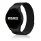 MYBANDZ Milánói mágneses fém óraszíj /fekete-rés nélkül/ 20mm