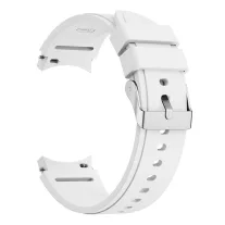   MYBANDZ Szilikon óraszíj Galaxy Watch 4-5-6-7/fehér-rés nélkül/ 20mm