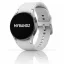 MYBANDZ Szilikon óraszíj Galaxy Watch 4-5-6-7/szürke-rés-nélüli/ 20mm