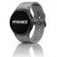 MYBANDZ Sportos szilikon óraszíj Galaxy Watch 4-5-6-7 /szürke-rés nélkül/ 20mm