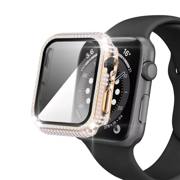Apple Watch Diamond védőtok /rosegold/