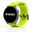 Mybandz Dimension szilikon óraszíj-lime/20mm