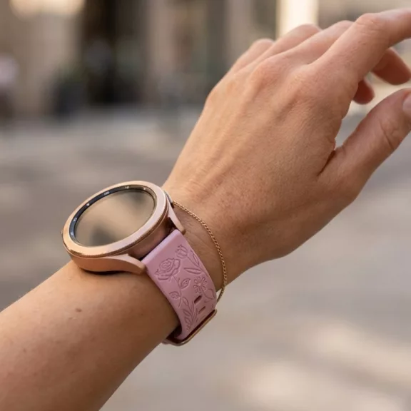 Mybandz Garden szilikon óraszíj-levendula/20mm