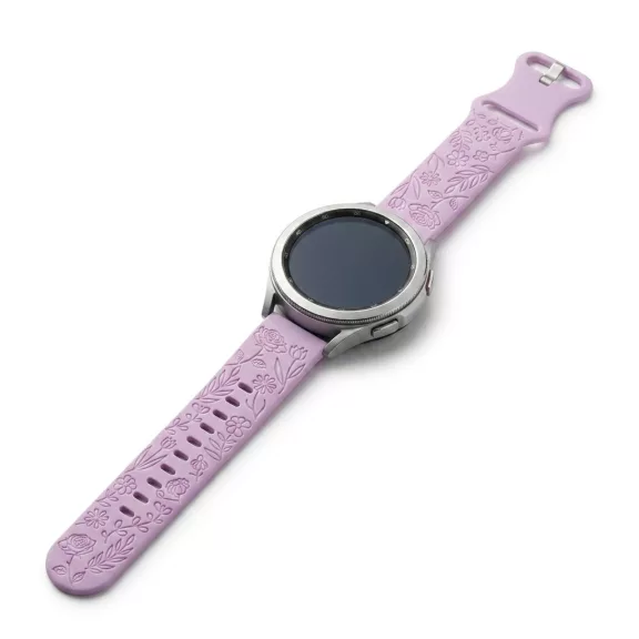 Mybandz Garden szilikon óraszíj-levendula/20mm