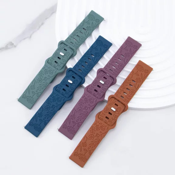 Mybandz Garden szilikon óraszíj-fehér/20mm