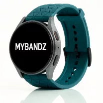 Mybandz Dimension szilikon óraszíj-zöldeskék/20mm