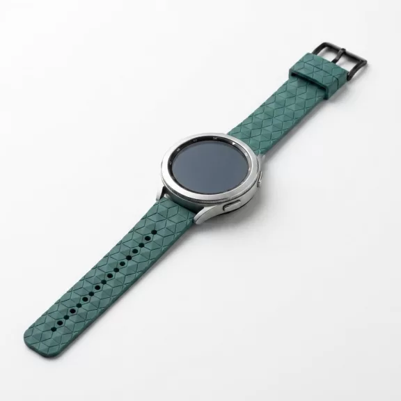 Mybandz Dimension szilikon óraszíj-zöldeskék/20mm