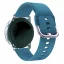 MYBANDZ Szilikon óraszíj fém csattal /szürkéskék-ezüst csat/ 20mm