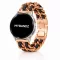 Mybandz  fém és bőr karkötő óraszíj /rosegold-fekete/ 20 mm