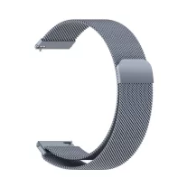   MYBANDZ Milánói mágneses fém óraszíj /antracitszürke/ 20mm