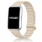Mybandz Loop mágneses szilikon óraszíj/bézs/ Huawei Band 11/11pro