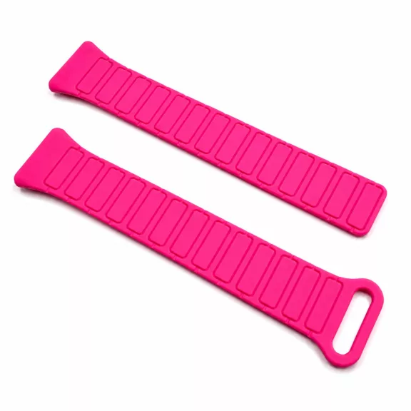 Mybandz Loop mágneses szilikon óraszíj/pink-fekete Huawei Band 11/11pro