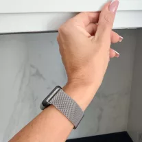   Mybandz Milánói mágneses fém óraszíj /ezüst/ Huawei Band 11/11pro