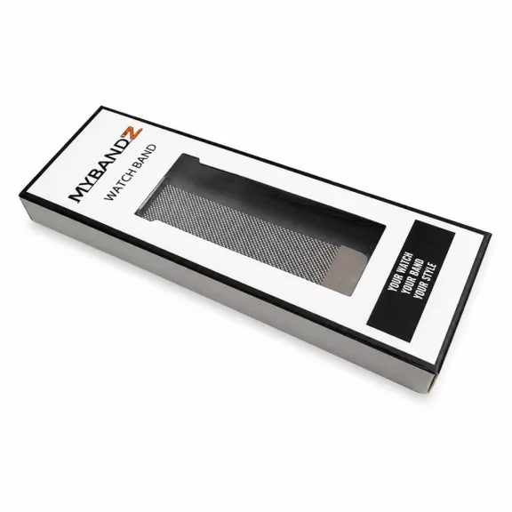 Mybandz Milánói mágneses fém óraszíj /ezüst/ Huawei Band 11/11pro