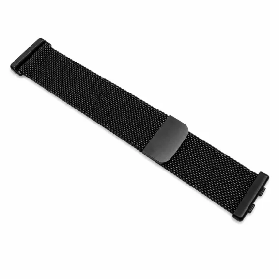 Mybandz Milánói mágneses fém óraszíj /fekete/ Huawei Band 11/11pro