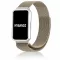 Mybandz Milánói mágneses fém óraszíj /pezsgőarany/ Huawei Band 11/11pro